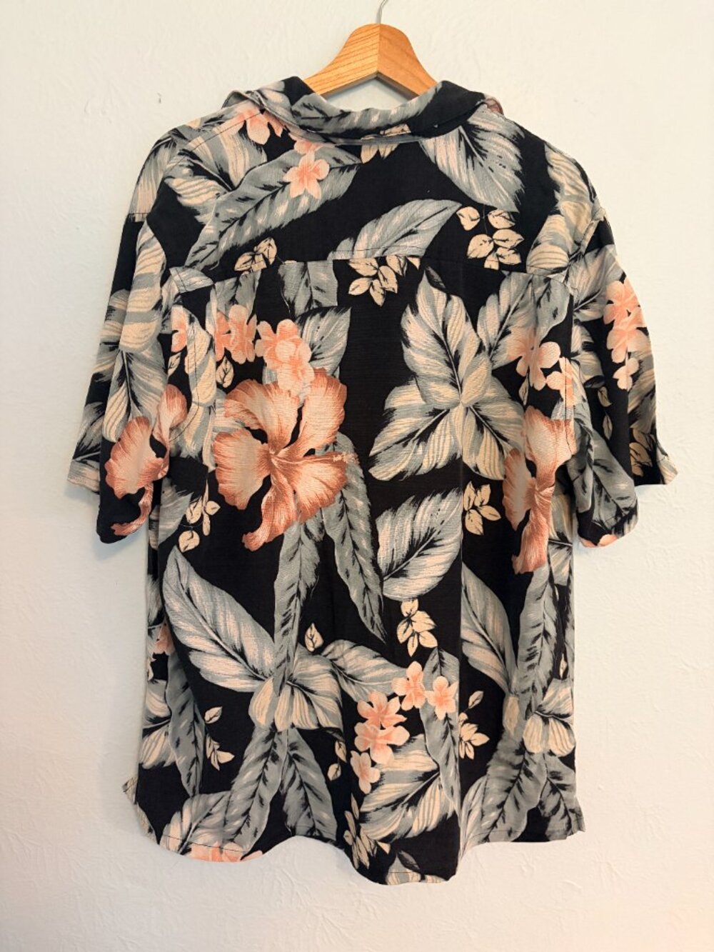 Island Republic Mens XL Silk Hawaiian Shirt Tropical Aloha Coastal Vacation Camp - Picture 4 of 10